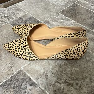 J Crew cheetah flats